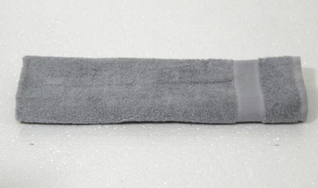 Полотенце махровое Berra серый 40х70, плотность 420
