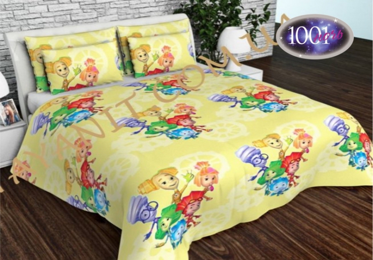 Детский комплект постельного белья в кроватку №дcм05