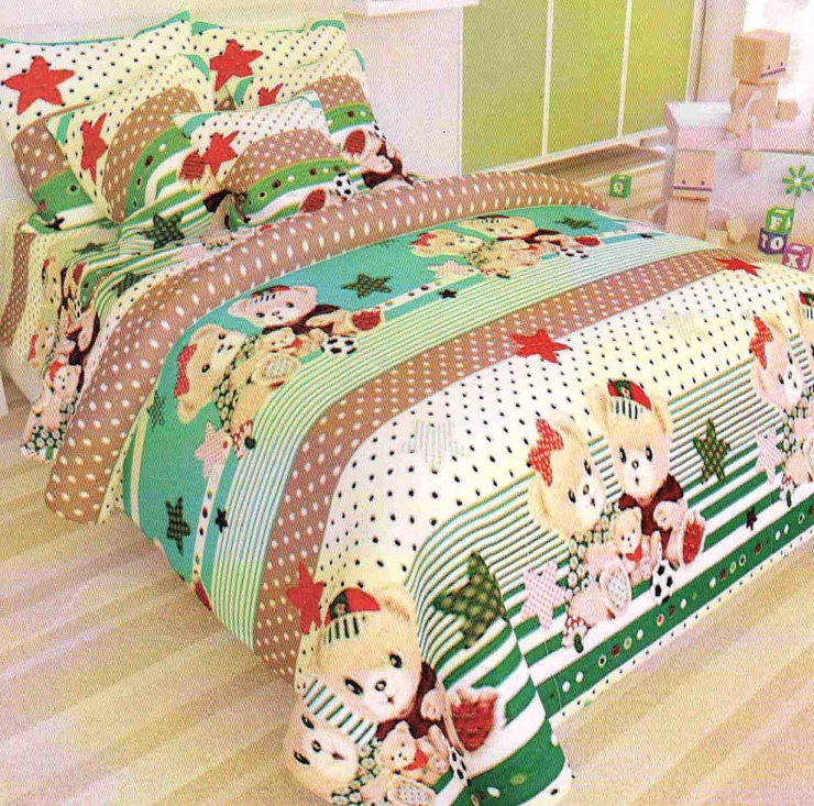 Детский комплект постельного белья в кроватку №дсм59