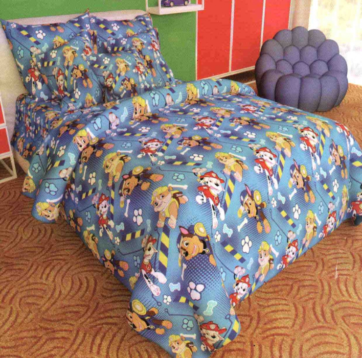 Детский комплект постельного белья в кроватку №дсм55