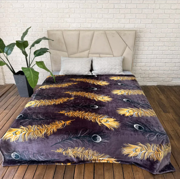 Покрывало флисовое 19 размер 200х220