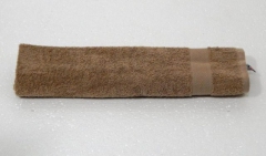 Полотенце махровое Berra коричневый 100х150, плотность 420