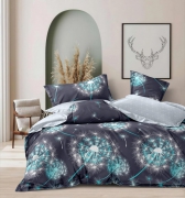 Постельное белье Ранфорс 40, евро 200х220 см, на кнопках