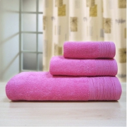 Полотенце махровое Berra 30х30 - розовое, плотность 420