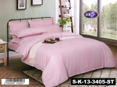 Комплект постельного белья Страйп сатин S-K-13-3405-ST Семейный