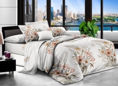 Комплект постельного белья № в567 Полуторный на кнопках