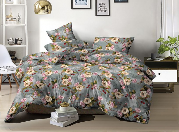 Комплект постельного белья №пл585 Семейный