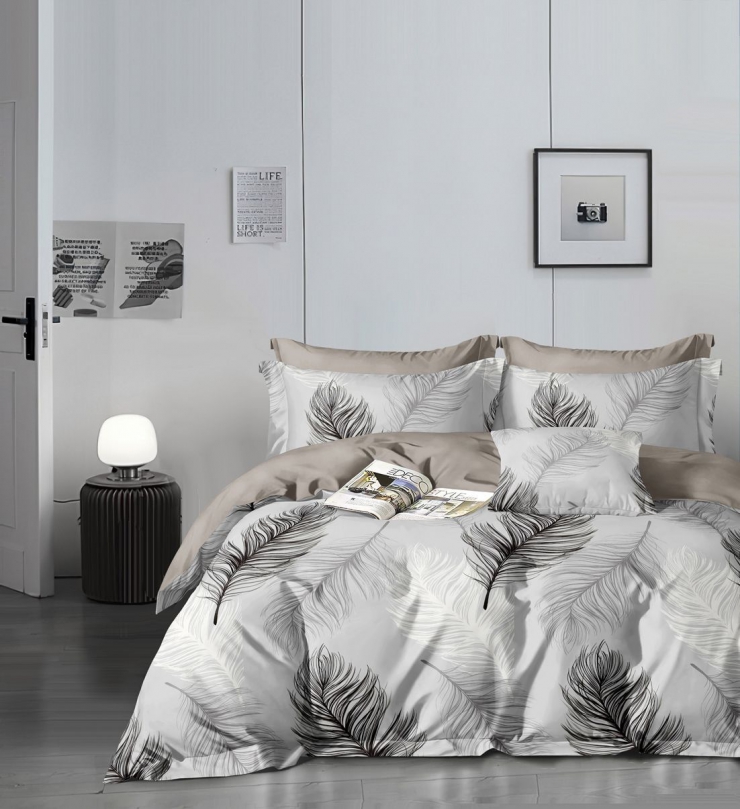 Комплект постельного белья Бязь Голд Люкс №бл561 Двойной 200х220 на кнопках