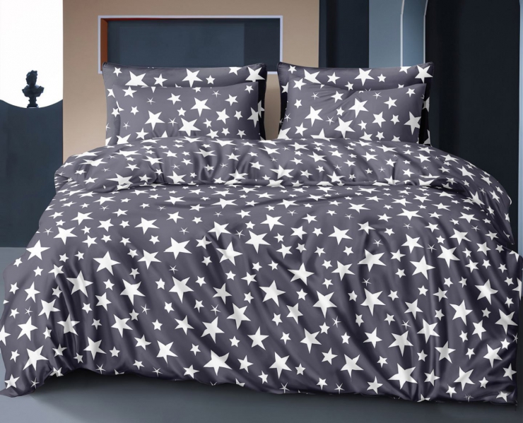 Комплект постельного белья Бязь Голд Люкс №бл563 Двойной 200х220 на кнопках