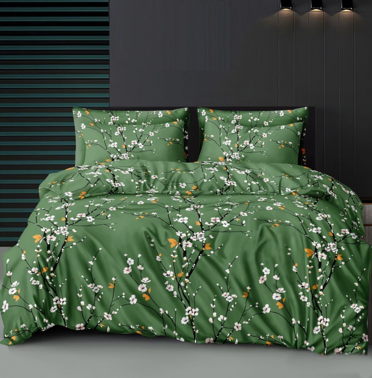 Комплект постельного белья Бязь Голд Люкс №бл565 Двойной 200х220 на кнопках