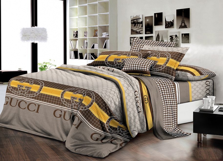 Постельное белье Ранфорс 44, полуторный 150х220 см, на кнопках