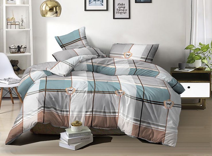 Комплект постельного белья №пл601 Семейный