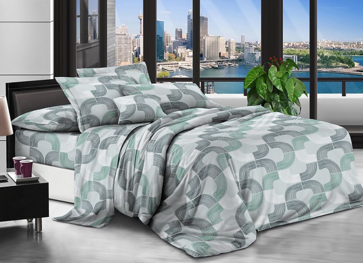Набор постельного белья №пл610 Евро