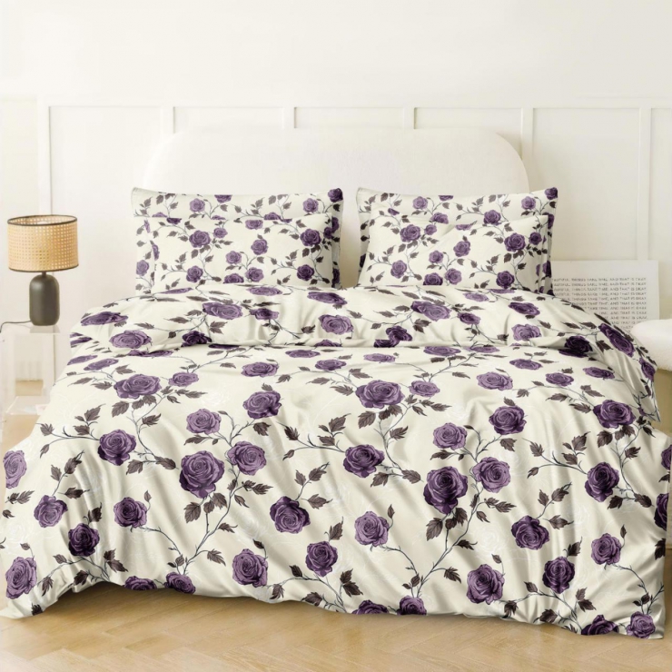 Комплект постельного белья Бязь Голд Люкс №бл570 Семейный 220х240 на кнопках