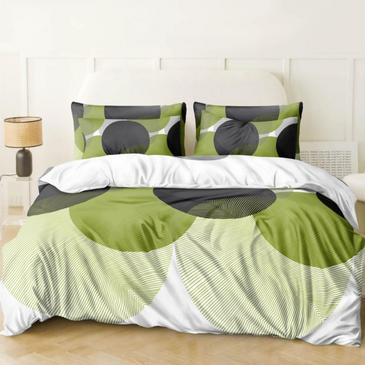 Комплект постельного белья Бязь Голд Люкс №бл572 Двойной 200х220 на кнопках